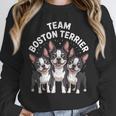 Cute Cartoon For Dog Owners Pet Team Boston Terrier Unisex Sweatshirt, novelty gifts, funny gifts