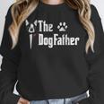 The Dogfather Boston Terrier Dog Dad Father's Day Unisex Sweatshirt, novelty gifts, funny gifts