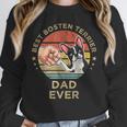 Vintage Best Boston Terrier Dad Ever Dog Father Father's Day Men Girls Kids Unisex Sweatshirt, novelty gifts, funny gifts