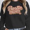 Vintage Boston Terrier Mom Dog Lover Pet Bostie Mama Men Women Girls Kids Unisex Sweatshirt, novelty gifts, funny gifts