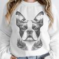 Boston Terrier Dog Bostie Nature Memorial Idea Men Women Unisex Sweatshirt, novelty gifts, funny gifts