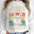 Boston Terrier Grandpa Dog Lover Father's Day Premium Unisex Sweatshirt, novelty gifts, funny gifts