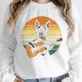 Boston Terrier Guitar Retro Unisex Sweatshirt, novelty gifts, funny gifts