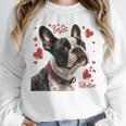 Boston Terrier Is My Valentine Cute Pet Dog Owner Valentine Unisex Sweatshirt, novelty gifts, funny gifts