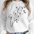 Dandelion Boston Terrier Flower Floral Bostie Tree Unisex Sweatshirt, novelty gifts, funny gifts