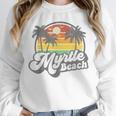 Myrtle Beach South Carolina Retro 70s Vintage Vacation Unisex Sweatshirt, novelty gifts, funny gifts