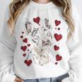 Valentine's Day Boston Terrier Unisex Sweatshirt, novelty gifts, funny gifts