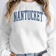 Varsity Grey Nantucket Unisex Sweatshirt, novelty gifts, funny gifts