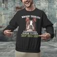 Boston Terrier Brindle Dog Professional Human Trainer Unisex Sweatshirt, gift for family, gift for coworker