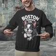 Boston Terrier Girl Cute Cartoon For Dog Owners Pet Terrier Unisex Sweatshirt, gift for family, gift for coworker
