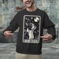 Boston Terrier Tarot Card Star With The Moon Men Women Kids Unisex Sweatshirt, Boston Terrier Tarot Sweatshirts, gift for family, gift for coworker