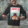 Boston Terriers Jowls Dog Mom Dog Dad Unisex Sweatshirt, gift for family, gift for coworker