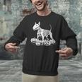 Bull Terrier Skeleton Birthday Halloween Kids Unisex Sweatshirt, gift for family, gift for coworker