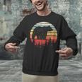 Catch Some Rays Vintage Retro Grizzly Bear Unisex Sweatshirt, gift for family, gift for coworker