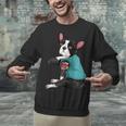 Father's Day Gift Dog Dad Boston Terrier i Love Dad Tattoo Unisex Sweatshirt, Boston Terrier Dad Sweatshirts, gift for family, gift for coworker