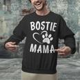 Fun Bostie Mama Dog Lover Apparel Boston Terrier Mom Unisex Sweatshirt, Boston Terrier Mom Sweatshirts, gift for family, gift for coworker