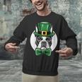 Green Boston Terrier Shamrock St Patricks Day Boston Terrier Unisex Sweatshirt, gift for family, gift for coworker