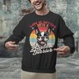 Retro Life Is Better With Boston Terrier Mom Dog Lover Unisex Sweatshirt, Boston Terrier Mom Sweatshirts, gift for family, gift for coworker