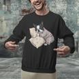 Sleepy Boston Terrier Pajama Men Women Kids Unisex Sweatshirt, gift for family, gift for coworker
