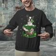 St Patrick's Day Leprechaun Boston Terrier Dog Shamrock For Men Women Kids Unisex Sweatshirt, gift for family, gift for coworker