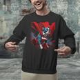 Super Power Superhero Boston Terrier Dog For Men Women Kids Unisex Sweatshirt, gift for family, gift for coworker