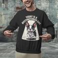 Today Is A Boston Terrier Day Cute Dog Lover Cartoon Unisex Sweatshirt, gift for family, gift for coworker