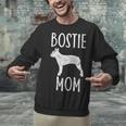 Vintage Boston Terrier Mom Dog Owner Bostie Mother Unisex Sweatshirt, Boston Terrier Mom Sweatshirts, gift for family, gift for coworker