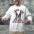 Bostie Mama Dog Dad Boston Terrier For Men Women Unisex Sweatshirt, Boston Terrier Dad Sweatshirts, gift for family, gift for coworker