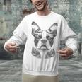 Boston Terrier Dog Bostie Nature Memorial Idea Men Women Unisex Sweatshirt, gift for family, gift for coworker