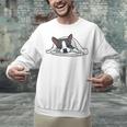 Boston Terrier Dog Official Sleeping Men Women Girls Kids Unisex Sweatshirt, gift for family, gift for coworker