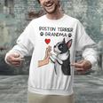 Boston Terrier Grandma Mother's Day Dog Mom Unisex Sweatshirt, Boston Terrier Mom Sweatshirts, gift for family, gift for coworker