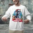 Boston Terrier Santa Claus Coffee Mug Merry Christmas Dogs Unisex Sweatshirt, Boston Terrier Christmas Sweatshirts, gift for family, gift for coworker