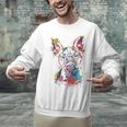 Boston Terrier Splash Unisex Sweatshirt, gift for family, gift for coworker