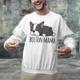 Cute Boston Terrier Boston Mama Unisex Sweatshirt, gift for family, gift for coworker