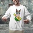 Hawaiian Boston Terrier Dog Pineapple Ukulele Summer For Men Women Girls Kids Unisex Sweatshirt, gift for family, gift for coworker