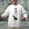Inhale Exhale Yoga Boston Terrier Tshirt Unisex Sweatshirt, gift for family, gift for coworker