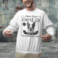 Retro Boston Terrier Coffee Dog Mom Coffee Lover Unisex Sweatshirt, Boston Terrier Mom Sweatshirts, gift for family, gift for coworker