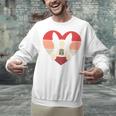 Retro Heart Boston Terrier Dog Vintage Valentine Unisex Sweatshirt, gift for family, gift for coworker