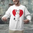 Valentine's Day Boston Terrier Lover Unisex Sweatshirt, gift for family, gift for coworker