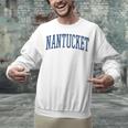 Varsity Grey Nantucket Unisex Sweatshirt, gift for family, gift for coworker