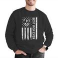 Best Boston Terrier Dog Mom Ever USA Flag For Men Women Kids Men Graphic Sweatshirt, Boston Terrier Mom Sweatshirts, funny gift