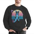 Boston Terrier Dad Retro Men Graphic Sweatshirt, Boston Terrier Dad Sweatshirts, funny gift