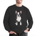 Boston Terrier Dog Motif Pet Art Boston Terrier For Men Women Kids Men Graphic Sweatshirt, funny gift