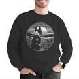 Boston Terrier Dog Nature Scene Graphic Art Men Women Girls Kids Men Graphic Sweatshirt, funny gift