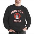 Boston Terrier Mom Dog Mother Men Graphic Sweatshirt, Boston Terrier Mom Sweatshirts, funny gift
