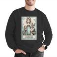 The Boston Terrier Mom Skeleton Spooky Season Halloween Men Graphic Sweatshirt, Boston Terrier Mom Sweatshirts, Boston Terrier Halloween Sweatshirts, funny gift
