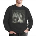 Boston Terrier Selfie With Ghosts Halloween Dog Lover Men Graphic Sweatshirt, Boston Terrier Halloween Sweatshirts, funny gift