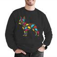 Boston Terrier Tacos Mexican Cinco De Mayo Taco Men Graphic Sweatshirt, funny gift
