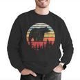 Catch Some Rays Vintage Retro Grizzly Bear Men Graphic Sweatshirt, funny gift