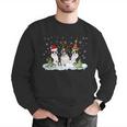 Christmas Boston Terrier Santa Dog Lover Men Graphic Sweatshirt, Boston Terrier Christmas Sweatshirts, funny gift